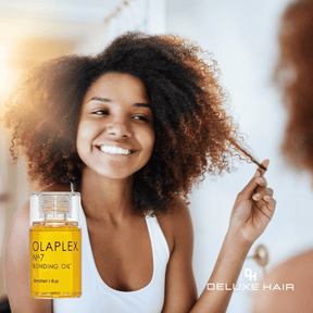 protecao termica  oleo cabelo  olaplex  finalizador cabelo  oleo finalizador  DeLuxe Hair - Essential Oil Olaplex