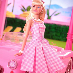 2023 nova moda sexy rosa vermelha ballet vestido para barbie