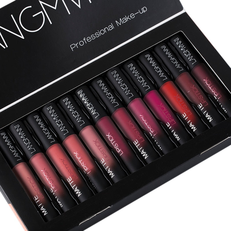 Produtos Kit Matte Lipstick - Langmanni