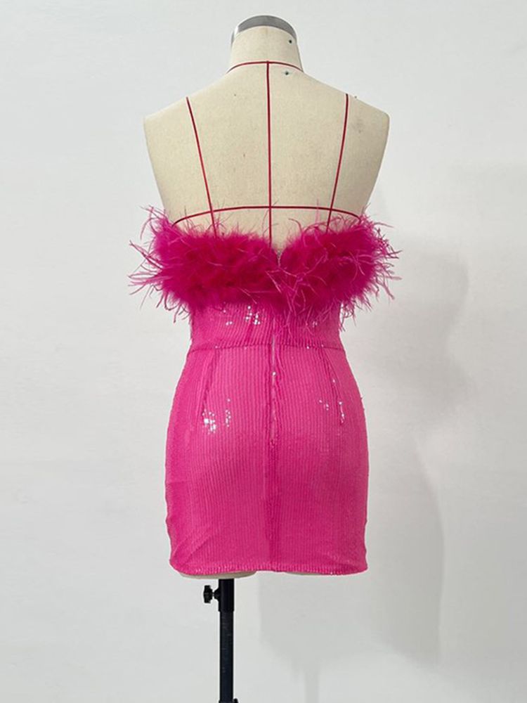 vestidos  vestidomidi  vestido sexy  vestido jantar  vestido festa  vestido elegante  vestido  pink  Vestido Sasha - Ellegance DeLuxe